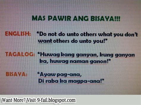 Maybe you would like to learn more about one of these? Bisaya Power ~ PINOY MEME