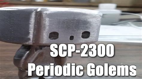 Scp 2300 Periodic Golems Object Class Euclid Youtube