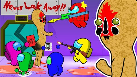 Among Us 🆚 Scp 173 Peanut Among Us Vs Zombie Animation Youtube