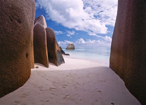 Anse Source D`argent La Digue Island Seychelles 2014 Foto And Bild