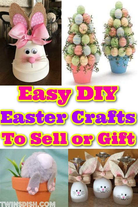 Easy Dollar Tree Diy Easter Crafts To Sell Or Give As Ts Beautiful