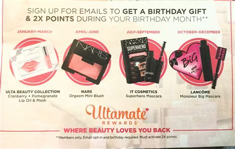 Check spelling or type a new query. Ulta Birthday Gifts 2018 - Gift With Purchase