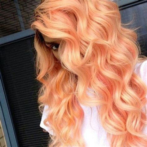 If you have fair skin or light hair…opt for a light to medium peach hue. Pastel orange hair. Wow!!! Get this coral look using ...