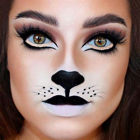 Pin By Valentina On Makeup Cosmetics Cat Halloween Makeup Simple