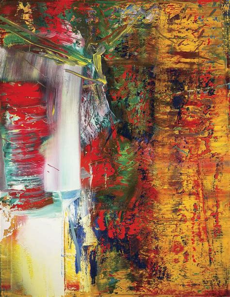 Gerhard Richter Abstracto 613 3 Óleo Sobre Tela 1986