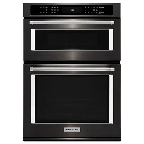 Kitchenaid 27 Inch 43 Cu Ft Double Electric Wall Oven And Microwave