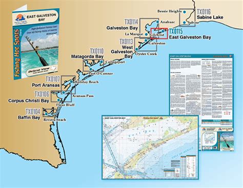 Maps Of Upper Galveston Bay