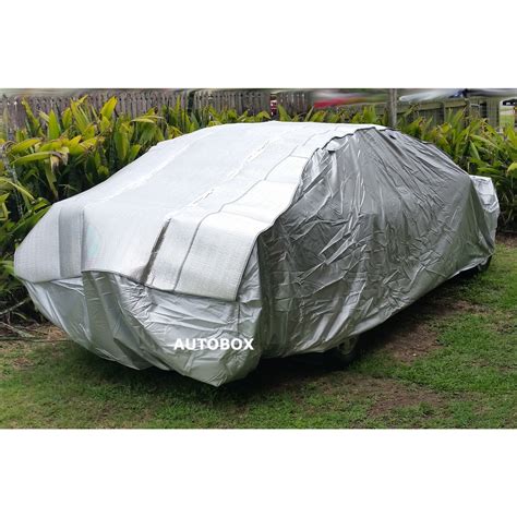 I just finished and tested this cover. CAR HAIL STONE STORM PROTECTION COVER XL 4WD to 5.4 metres ...