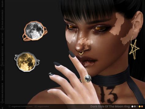 Dark Side Of The Moon Ring By Sugar Owl At Tsr Sims 4 Updates