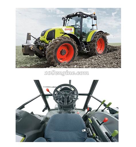 รถแทรกเตอร์ คลาส 102แรงม้า Claas Axos 340