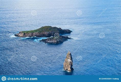 Small Islands Next To The Easter Island Chile Stock Photo Image Of