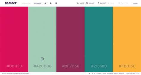 Their pastel shades keep their personality young, modern, and lighthearted. 5 Sites To Find Color Themes