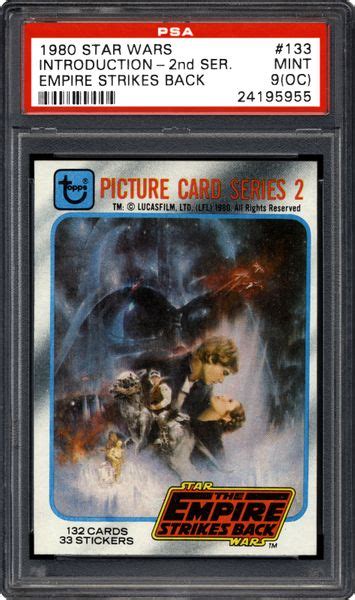 1980 Topps Empire Strikes Back Picture Card Ser2 Psa Cardfacts®