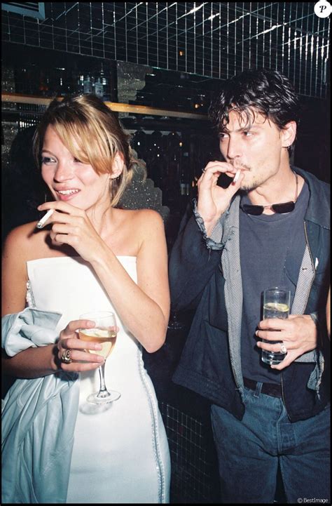 Johnny Depp Et Kate Moss à Paris En 1995 Purepeople
