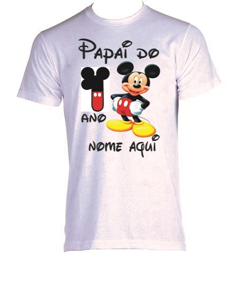 Camiseta Personalizada Mickey No Elo7 Personalizacao Criativa E65343