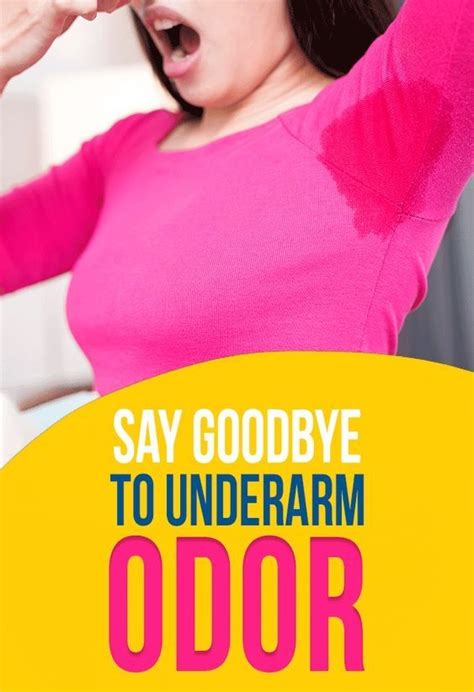 How To Get Rid Of Underarm Odour Smelly Armpits Naturally Wellness
