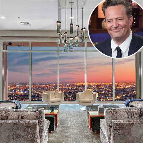 Photos From Inside Matthew Perrys 21 Million Los Angeles Penthouse
