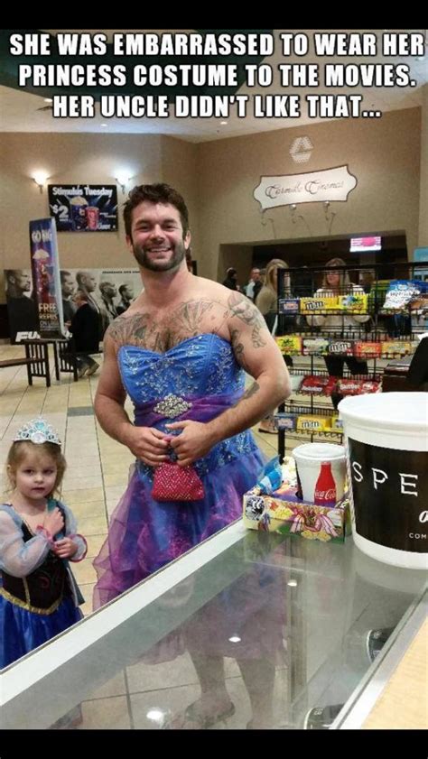 Why Uncle Dressed In Princess Gown To Take 4 Yr Old Niece To