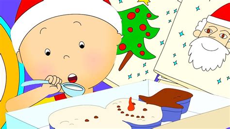 Caillou Amazing Week Christmas Cartoons For Kids Funny Animated