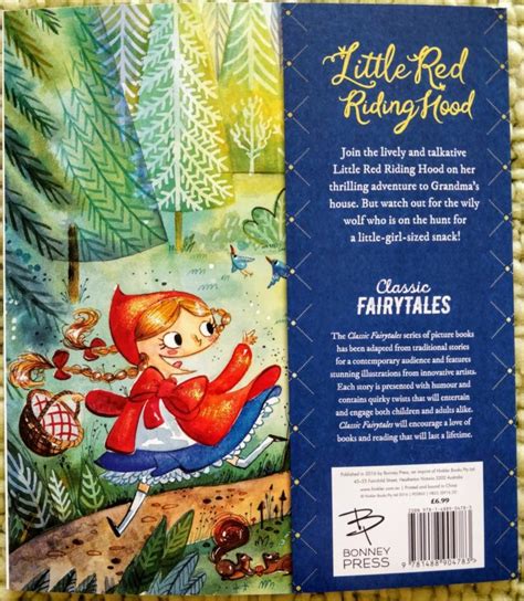 Classic Fairy Tales Little Red Riding Hood Story Books For Kids