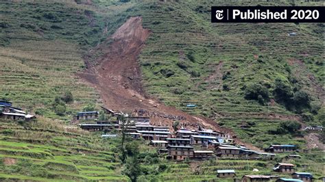 Nepal Landslide Leaves Dozens Feared Dead The New York Times
