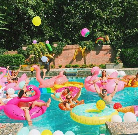 Wedding Pool Party Summer Pool Party Pool Birthday Party Luau Party Summer Parties Birthday