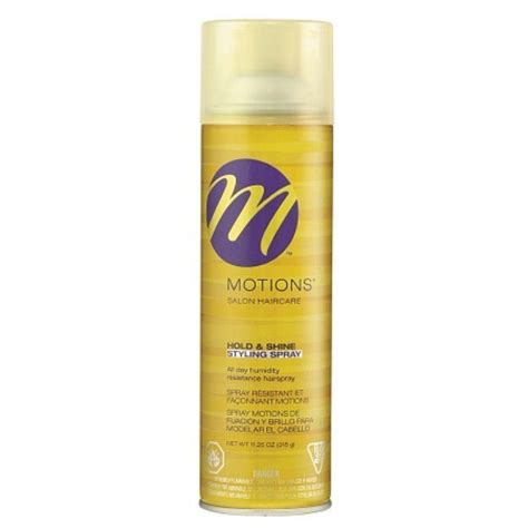 Motions Hold And Shine Styling Spray Conditioner Hair Conditioner Spray