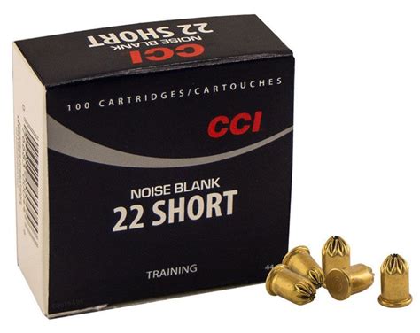 Cci 22 Cal Smokeless Crimped Blanks 100 Ct Crimps 22 Track And