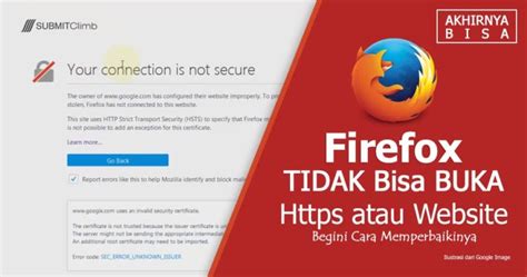 Cara Mengatasi Firefox Tidak Bisa Buka Https Panduan Submitclimb