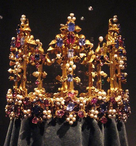 The Crown Of Princess Blanche Is The Oldest Surviving Crown Of England