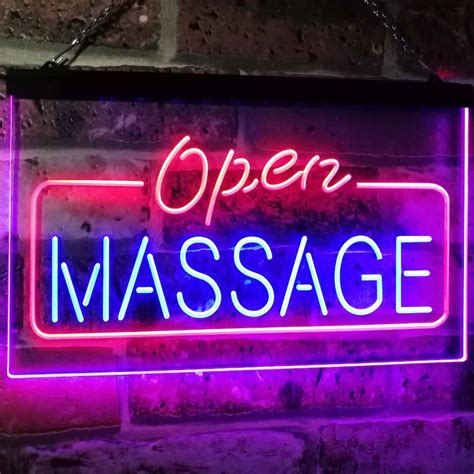 massage therapy open walk in welcome display body care dual etsy
