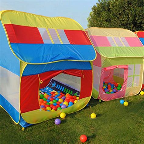 Vktech Kids Play Hut Outdoor Indoor Fun Play Big Tent Playhouse Pop