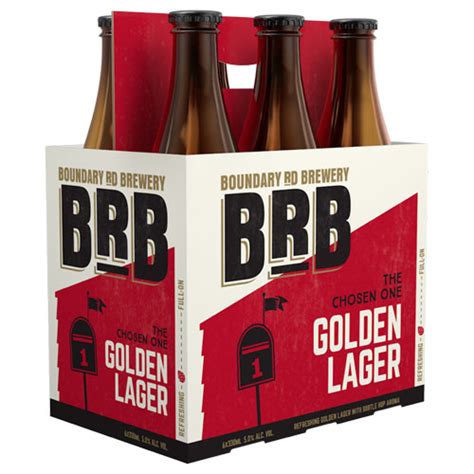 BRB Boundary Rd Brewery The Chosen 1 Golden Lager 24pk Bottles | Drinkland