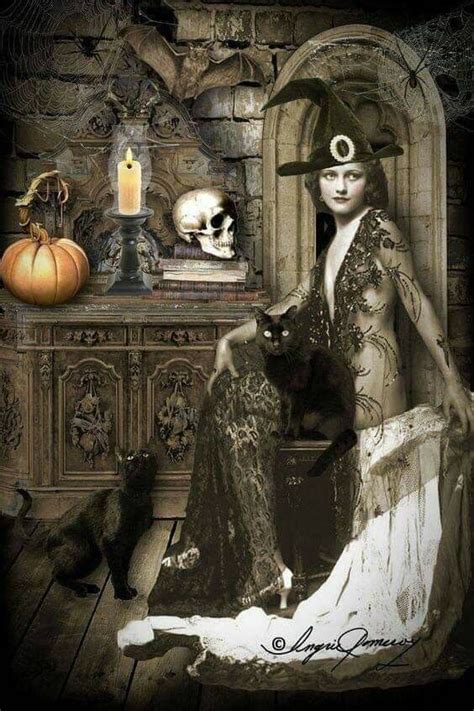 Pin By Marie Hart On Witch Artwork Ephemera In 2020 Halloween Witch