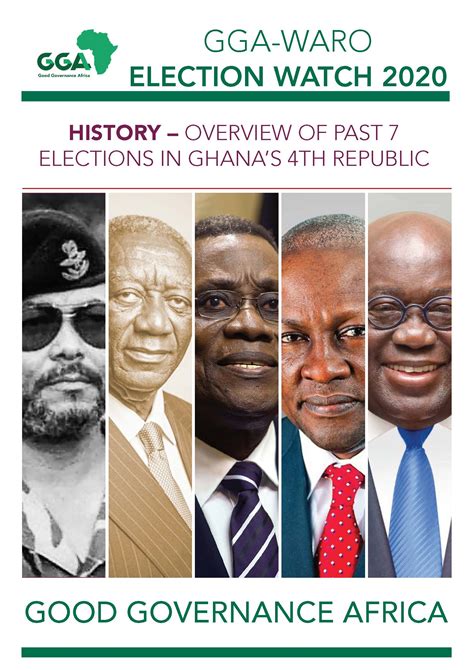 Overview Of Past 7 Elections In Ghanas 4th Republic Good Governance Africa