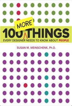 Pdf More Things Every Designer Needs To Know About People By