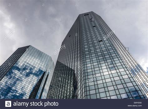 Deutsche Bank Headquarter Building In The City Of Frankfurt Main