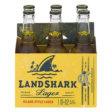 Landshark Island Style Lager Beer 6 Ea Lagers Edwards Food Giant