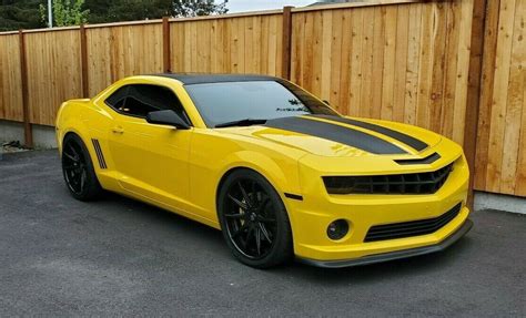 This Yellow 2010 Chevrolet Camaro Ss Comes With Too Many Special Bits