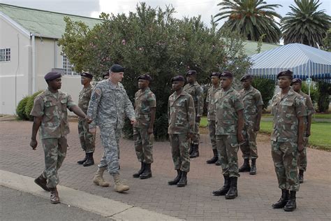 Us Army Africa Commander Meets South African Military Leaders