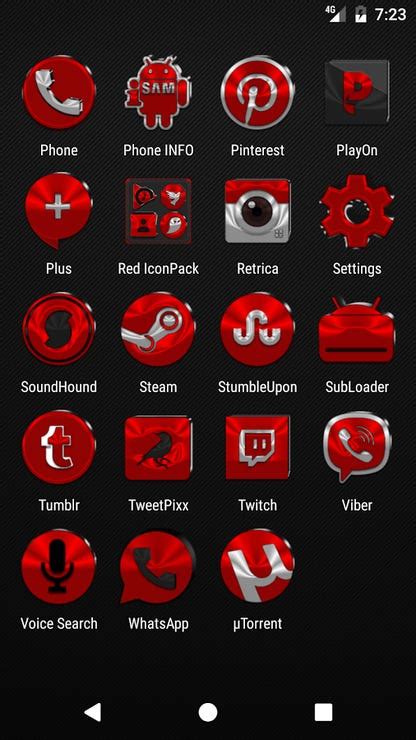Red Icon Pack V53 Free Free Download And Software Reviews Cnet