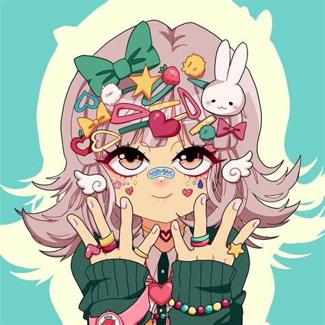 Danganronpa Pfp Chiaki Dangan Ronpa Gimp で描いてみた 『nanami Gender Flip