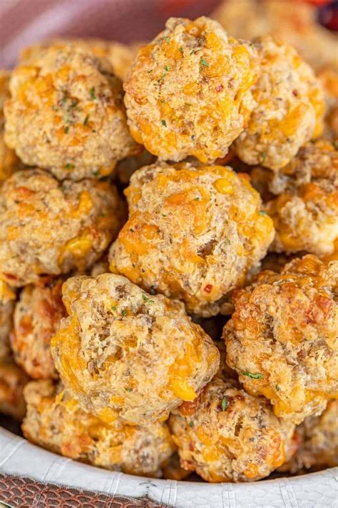 Cheddar Bay Sausage Balls Combines Two Of My Favorite Foods Cheddar