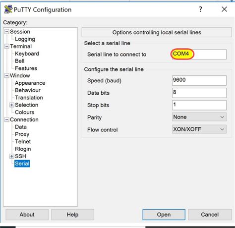 Access The Cli Via Putty Using A Console Connection On 300 And 500