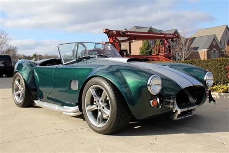 Green 1965 Shelby Cobra Factory Five For Sale Mcg Marketplace