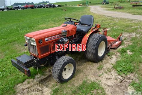 1986 Yanmar 186d Compact Tractor For Sale