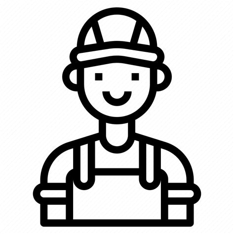 Avatar Builder Engineer Plumber Technician Icon Download On