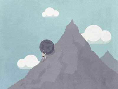 Sisyphus (or sisyphos) is a figure from greek mythology who, as king of corinth, became infamous for his general trickery and twice cheating death. Sisyphus by Matas Grecevičius on Dribbble
