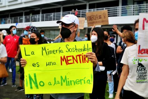 Continúan Las Manifestaciones En Rechazo A La Minería En Panamá