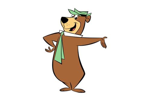 Yogi Bear Vector Yogi Bear Bear Vector Hanna Barbera Cartoons